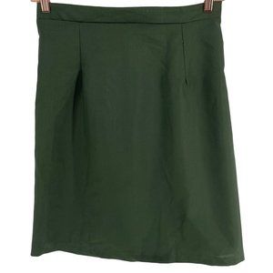 Smiffy's Women's Size Medium Khaki/Olive Green Army Pencil Skirt